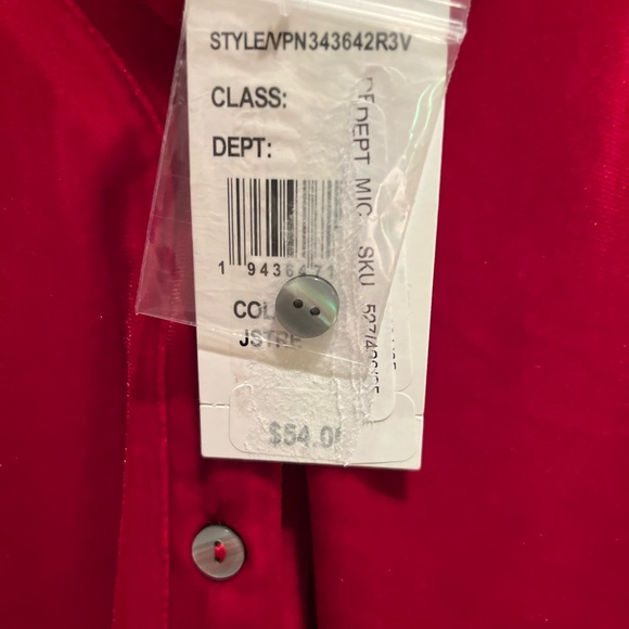 INTRO NWT VELVET BLOUSE - Picture 4 of 6